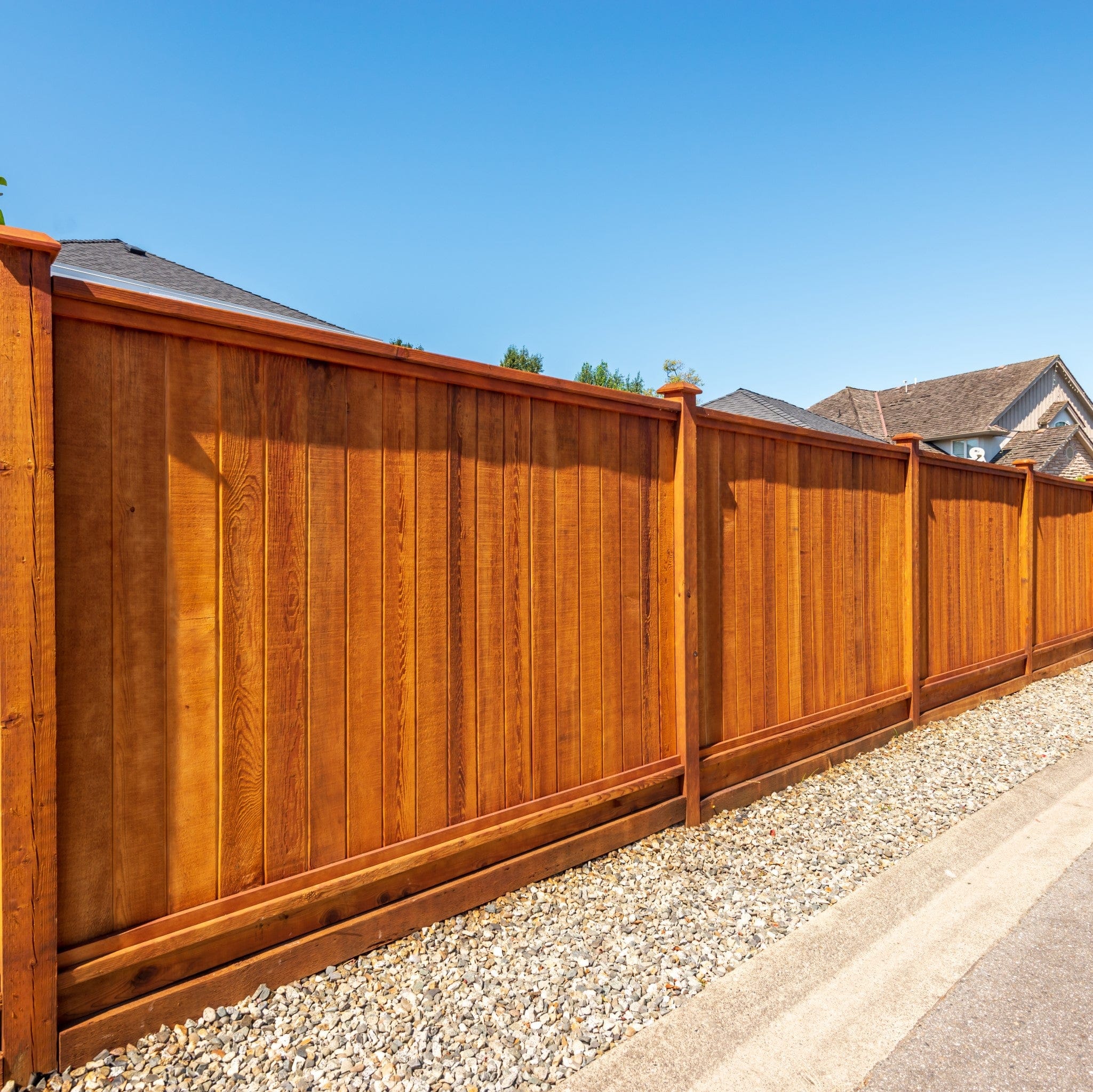 Home Wood Privacy Fence - AllDone Construction